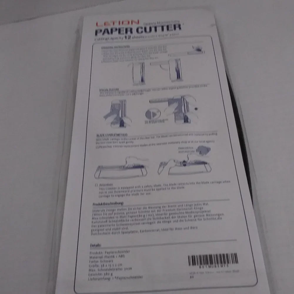 Paper Cutter By Letion - Picture 6 of 6